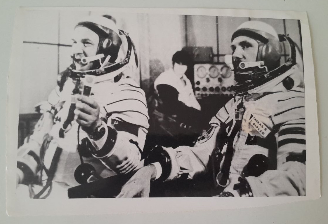 Soviet Space Photo of cosmonauts Farkas Kubasov \