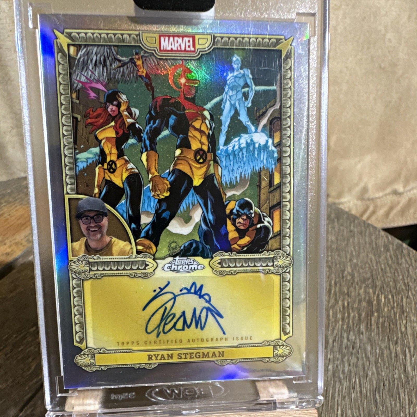 💎💎Topps 2026 Mint Marvel Chrome Autograph CA-RS Ryan Stegman Auto 💎💎Topps 2026 Mint Marvel Chrome Autograph CA-RS Ryan Stegman Auto