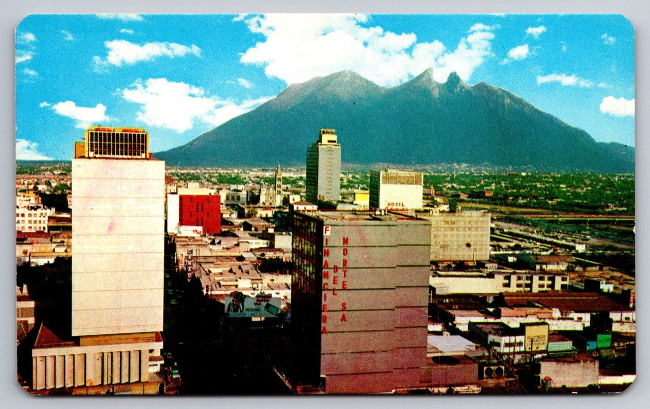 Vtg Postcard Monterrey Hotel Panoramic View Mexico Unposted Vtg Postcard Monterrey Hotel Panoramic View Mexico Unposted