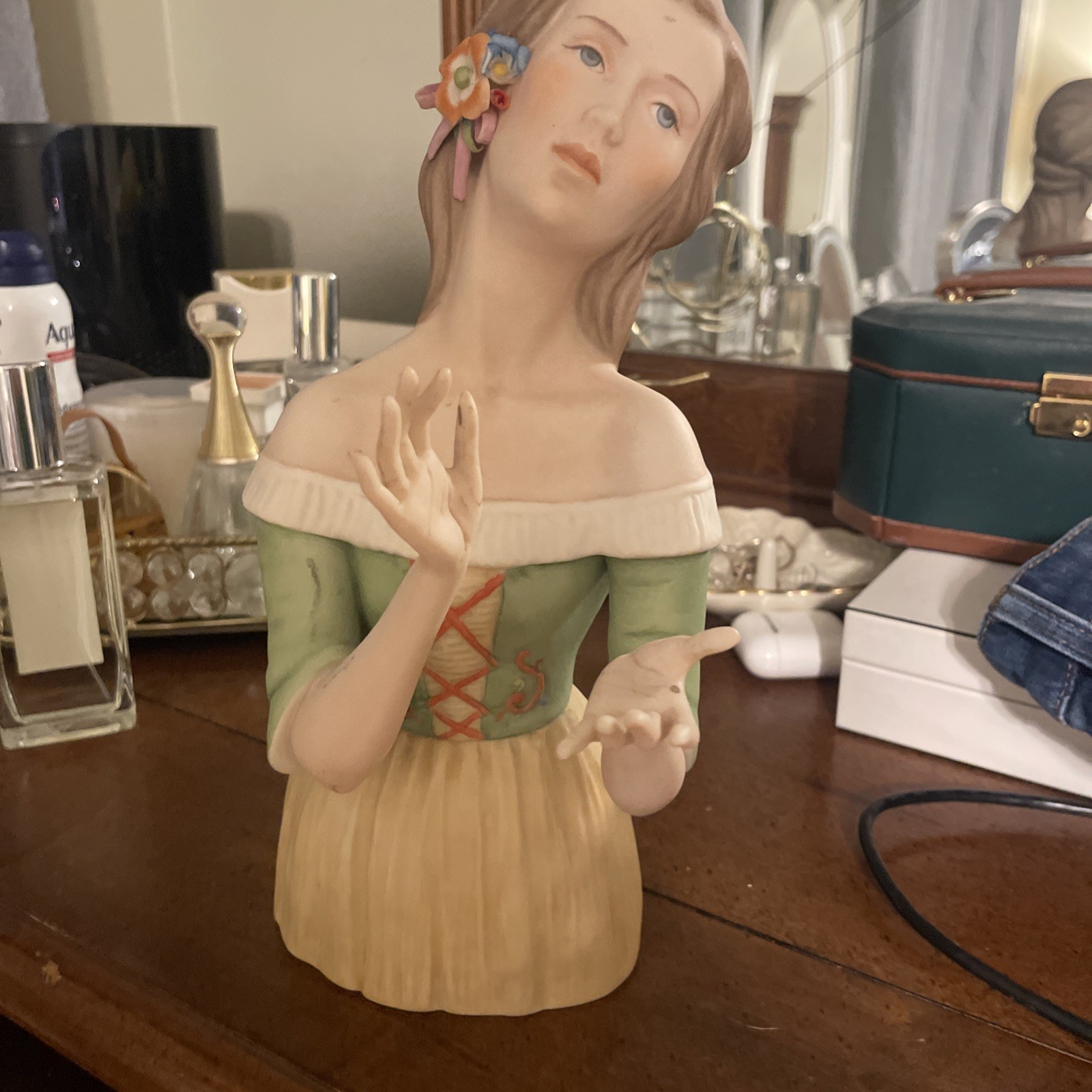 Laszlo Ispanky Limited Edition 1 of 500 Hand Painted Sculpture Figurine Felica