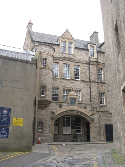 Photo A2 Forrest Hill Edinburgh No.5, the Royal Scots HQ building is at c2014 Photo A2 Forrest Hill Edinburgh No.5, the Royal Scots HQ building is at c2014