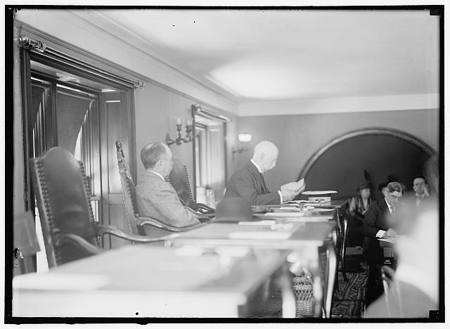 Charles Sanger Mellen C.C. McChord Railroad President 1914 Harris & Ewing