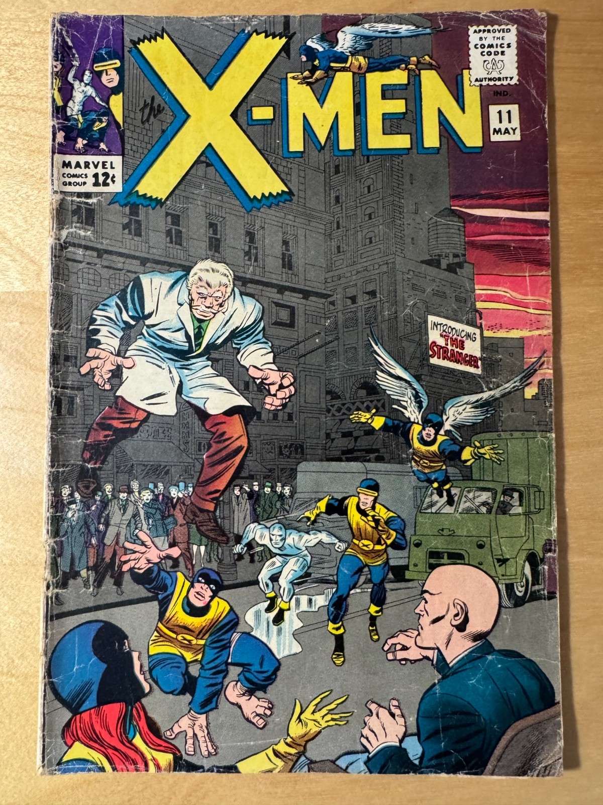 1965 Silver Age Marvel THE X-MEN #11 Uncanny 1st appearance The Stranger