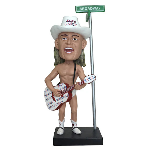 Naked Cowboy New York City Times Square Limited Edition Bobblehead Naked Cowboy New York City Times Square Limited Edition Bobblehead