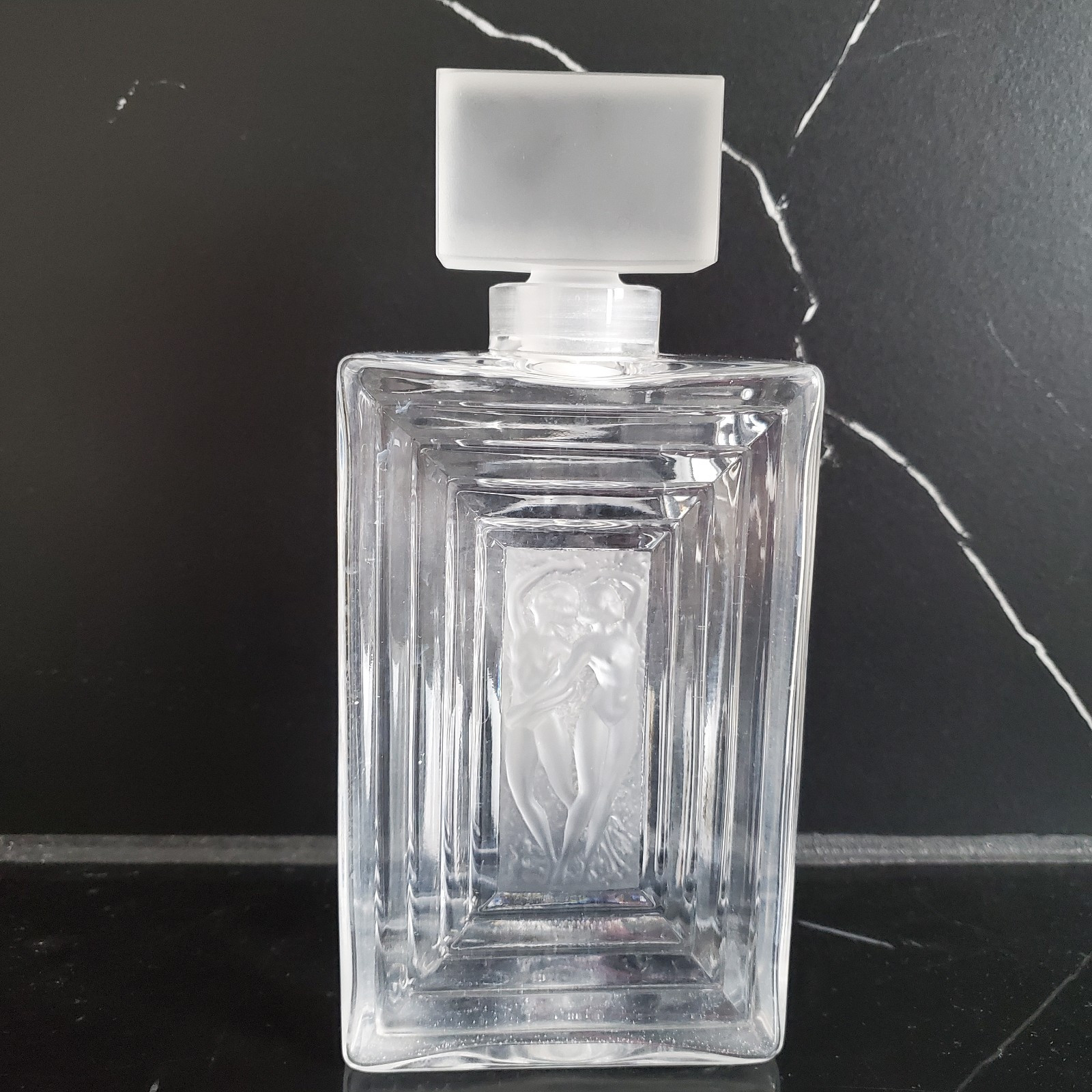 Vintage Lalique Nudes Duncan Bottle H 8 Vintage Lalique Nudes Duncan Bottle H 8