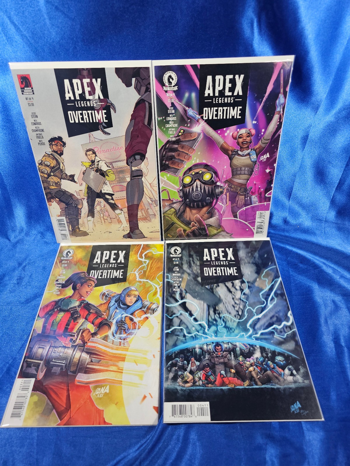 Apex Legends Overtime #1 2 3 4 Complete Set Dark Horse Comics 2021 1-4