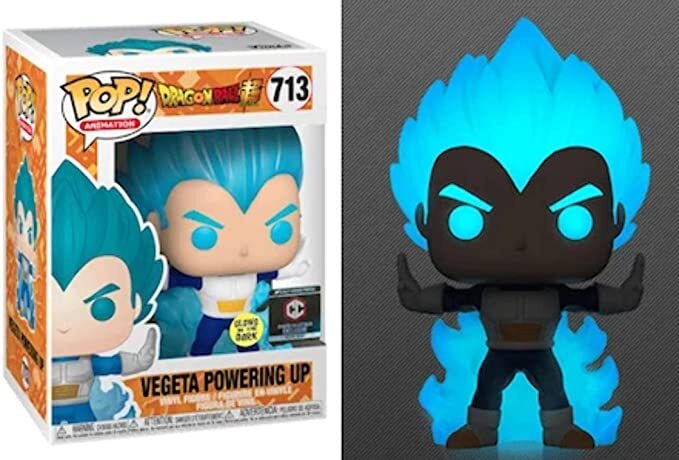 Funko Pop Chalice Collectibles Exclusive: DB Super - VEGETA (Powering Up) #713