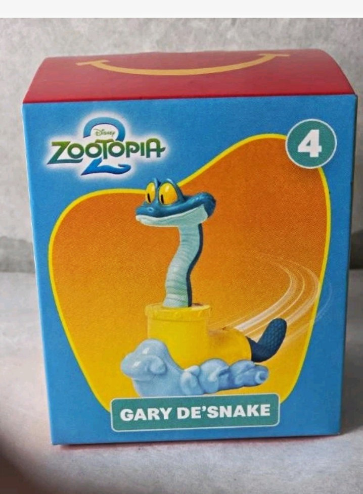 Disney Zootopia 2 Gary De\'Snake Figure Box #4 Animation Studio Disney