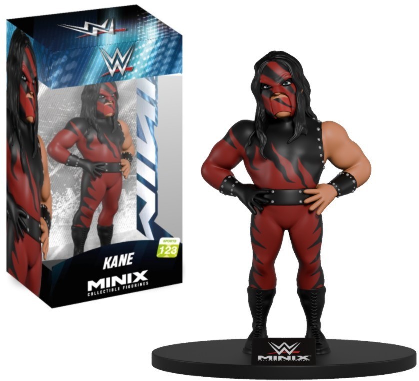 Minix Collectible Figurines Kane #123 WWE Wrestling 5 inch Vinyl Figure