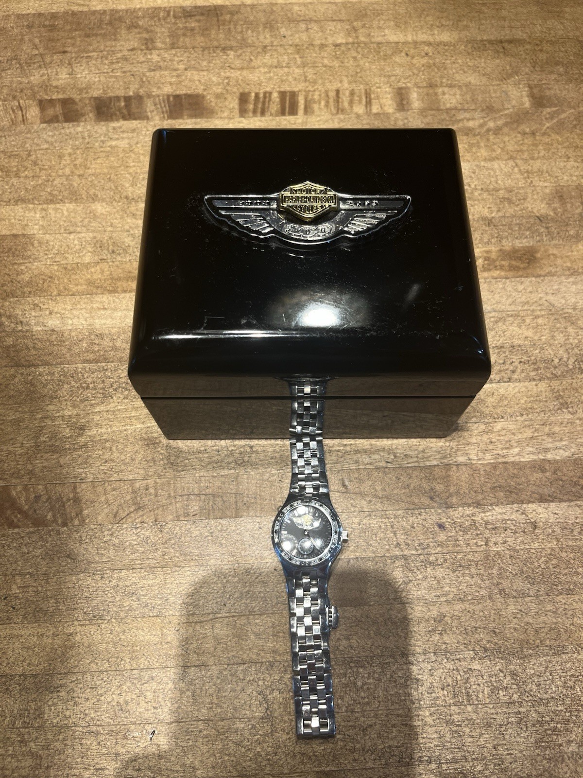 Harley-Davidson 100th Anniversary Watch-Womens-2003-Case-Working