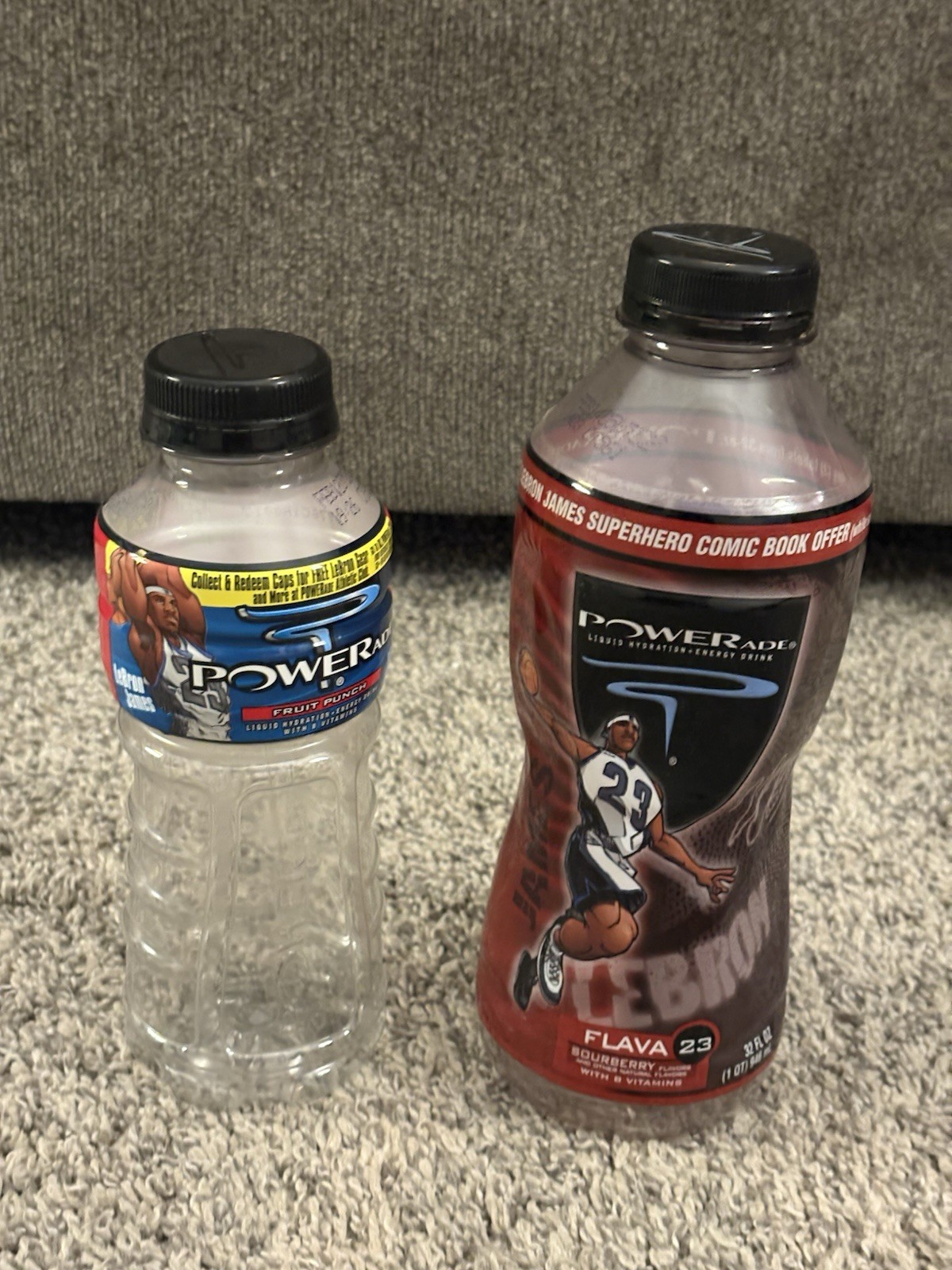LeBron James Rare 2004–2006 Powerade Coca-Cola First Powerade Bottle