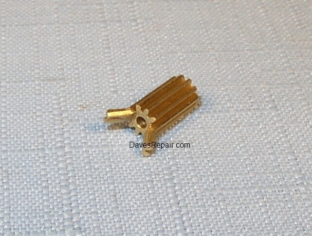 Kingston Model 60 Timer & VIntage Sign Motor Gear, Brass