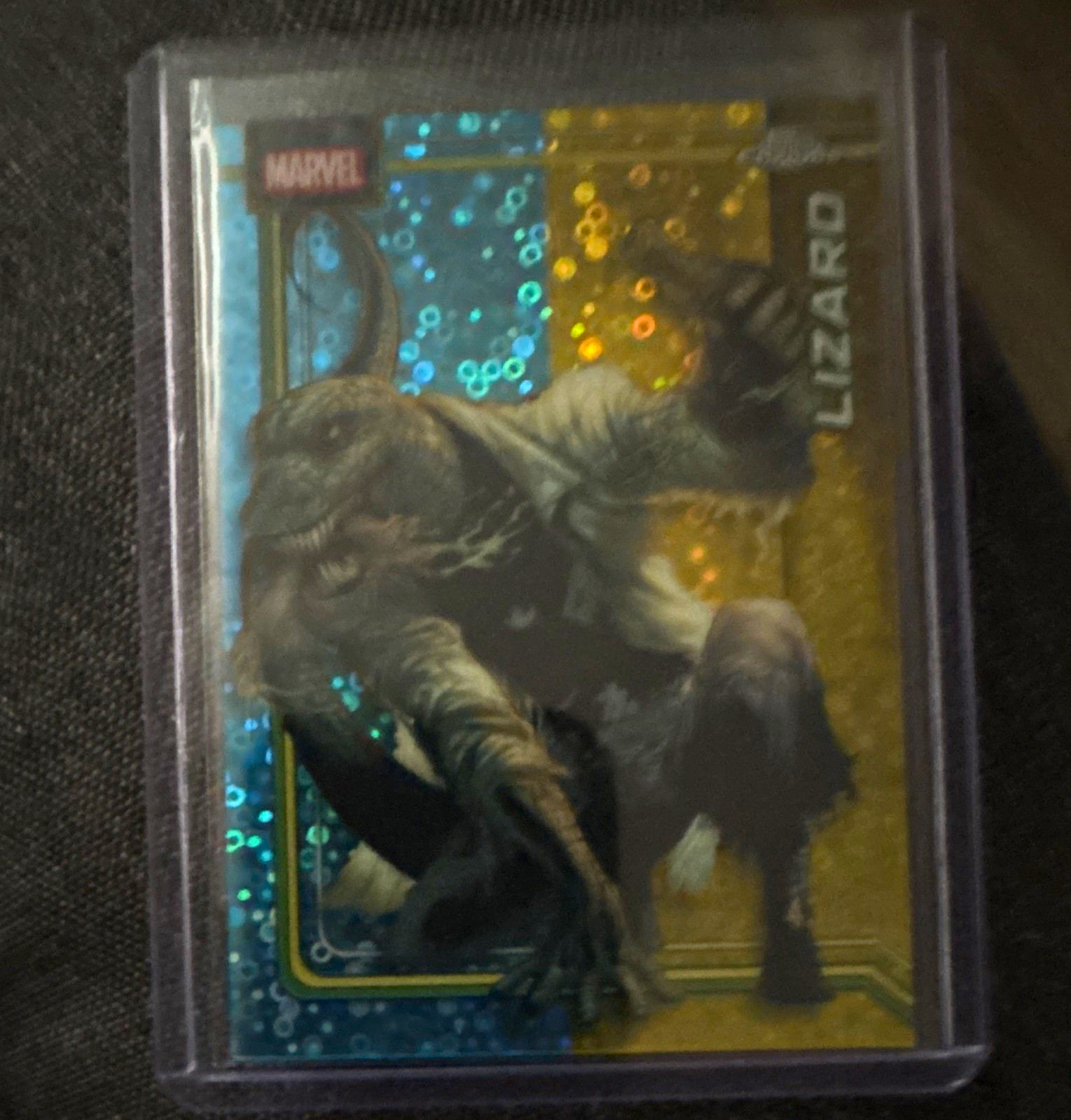 Topps 2020 Topps Chrome Marvel Lizard #069 Hologram Non-Sport Trading Card
