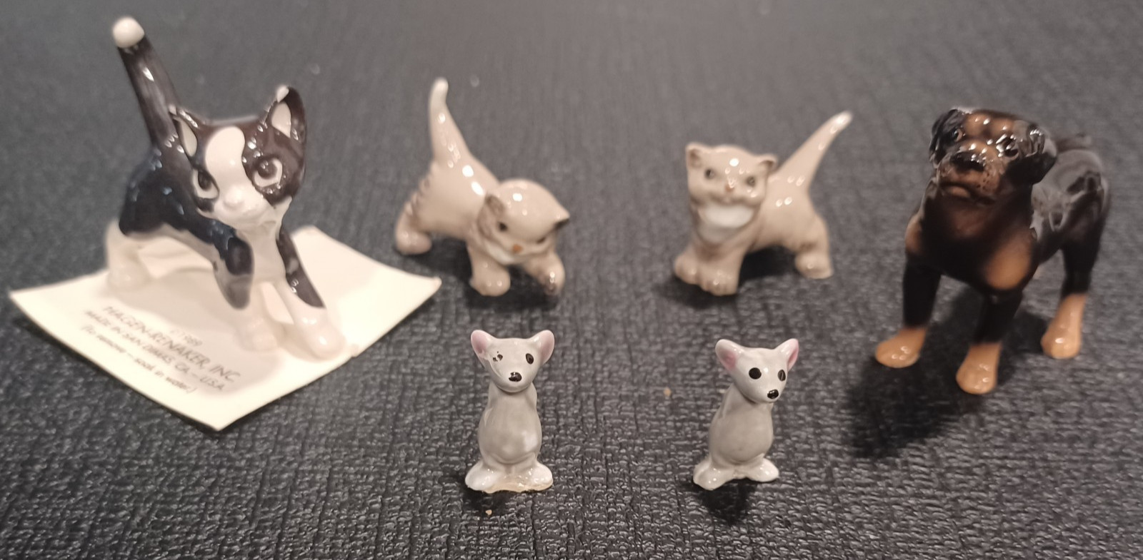 VINTAGE HAGEN-RENAKER CERAMIC ANIMAL FIGURINES LOT OF 6 VINTAGE HAGEN-RENAKER CERAMIC ANIMAL FIGURINES LOT OF 6