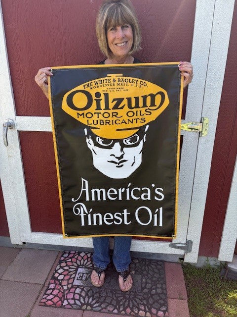 Oilzum Lubricants Racing Banner Large 36