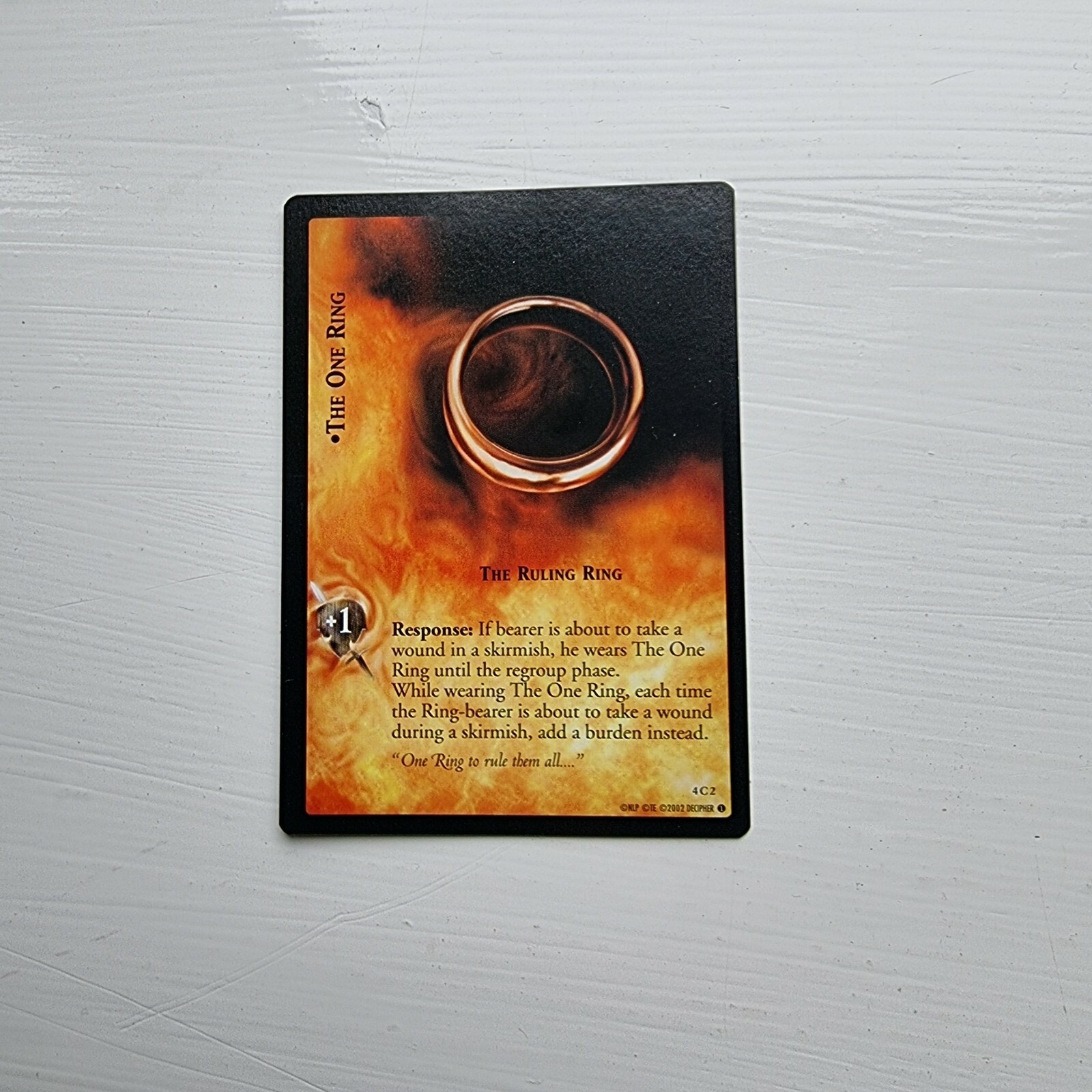 Lord of The Rings TCG The Two Towers Decipher LOTR Trading Card Singles #1-250 Lord of The Rings TCG The Two Towers Decipher LOTR Trading Card Singles #1-250