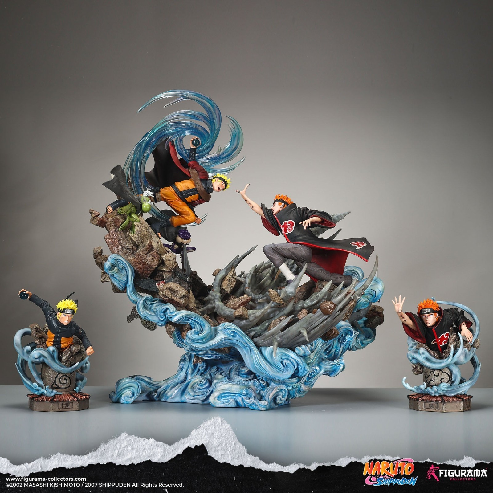 Figurama Collectors Naruto vs Pain 1/6 Elite Statue Figure Limited Edition Resin