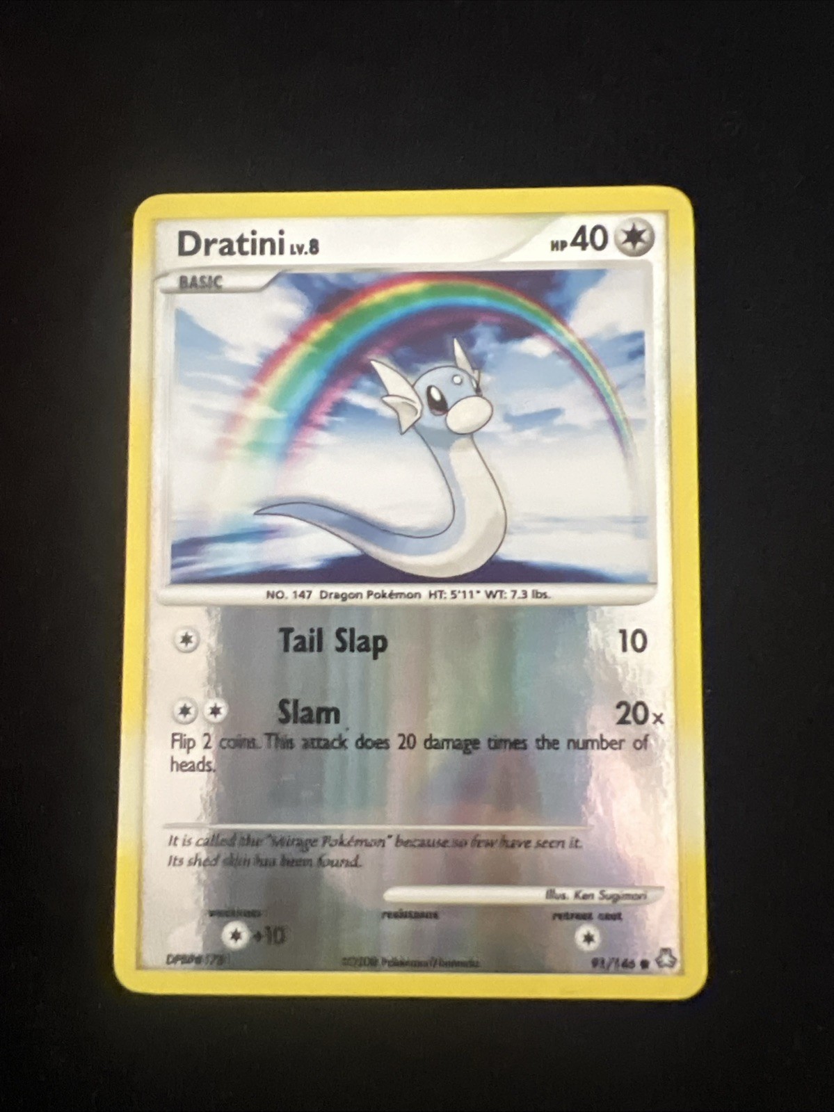 Dratini 91/146 Common Legends Awakened Pokemon Reverse Holo LP Dratini 91/146 Common Legends Awakened Pokemon Reverse Holo LP