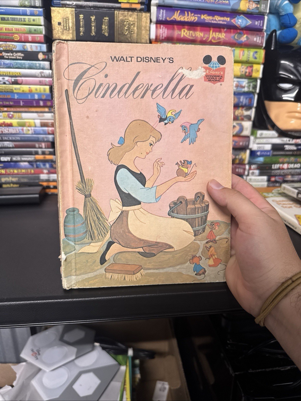 Vintage 1973 & 1974 Walt Disney Cinderella Snow White Random House Books