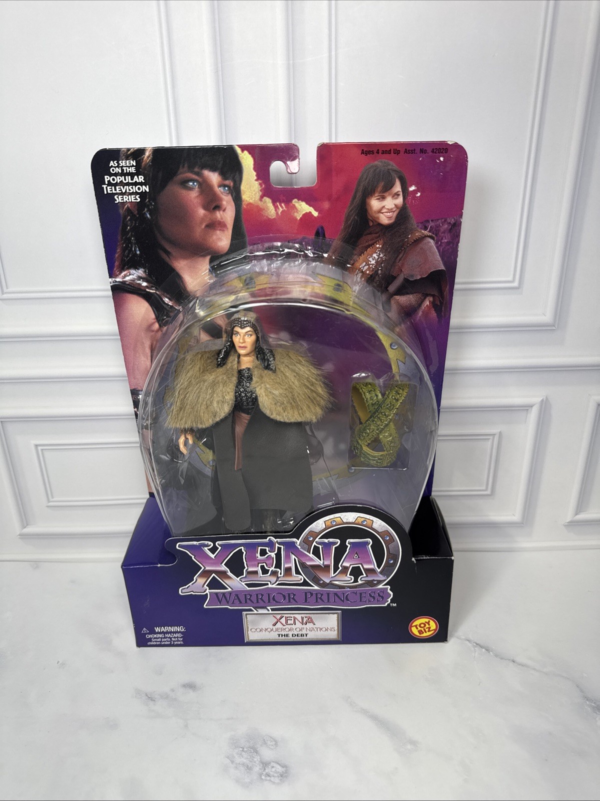 1999 Toy Biz Xena Warrior Princess Conqueror of Nations The Debt Action Figure