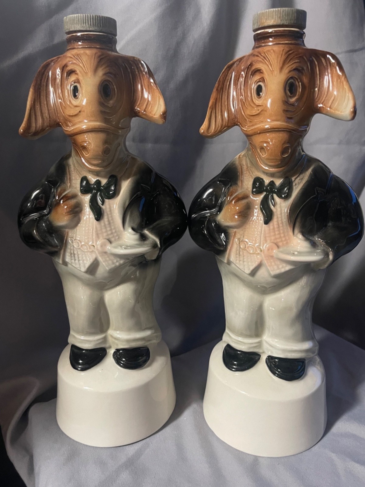 Vintage Jim Bean Democratic Donkey Decanter set Vintage Jim Bean Democratic Donkey Decanter set