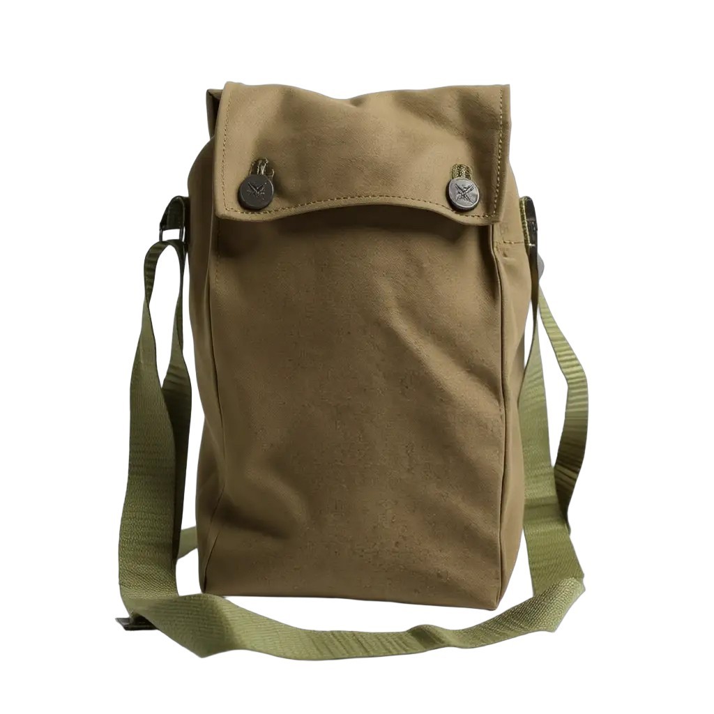 Czech Army MC-4 Gas Mask Bag Canvas Haversack Surplus Shoulder Bag CZMC4GMB