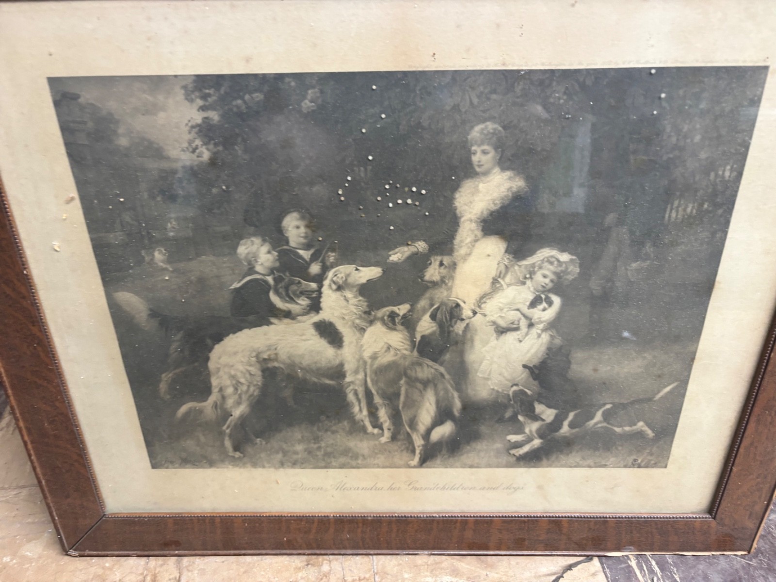 queen elizabeth- original frame
