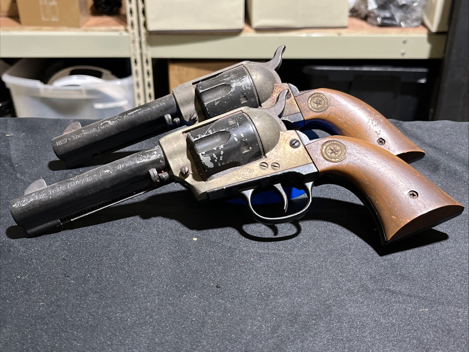 1975 DAISY Texas Ranger Pistols