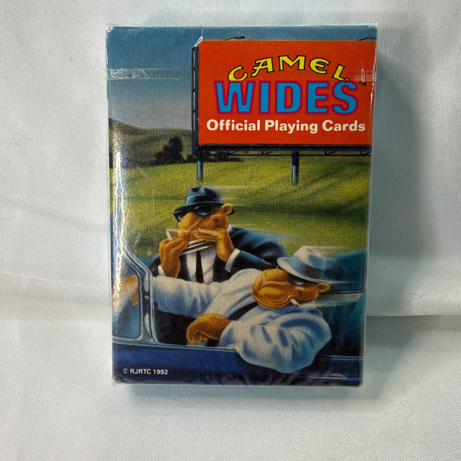 Vintage 1992 Camel Wides Official Playing Cards Joe Camel New Sealed 90s Tobacco