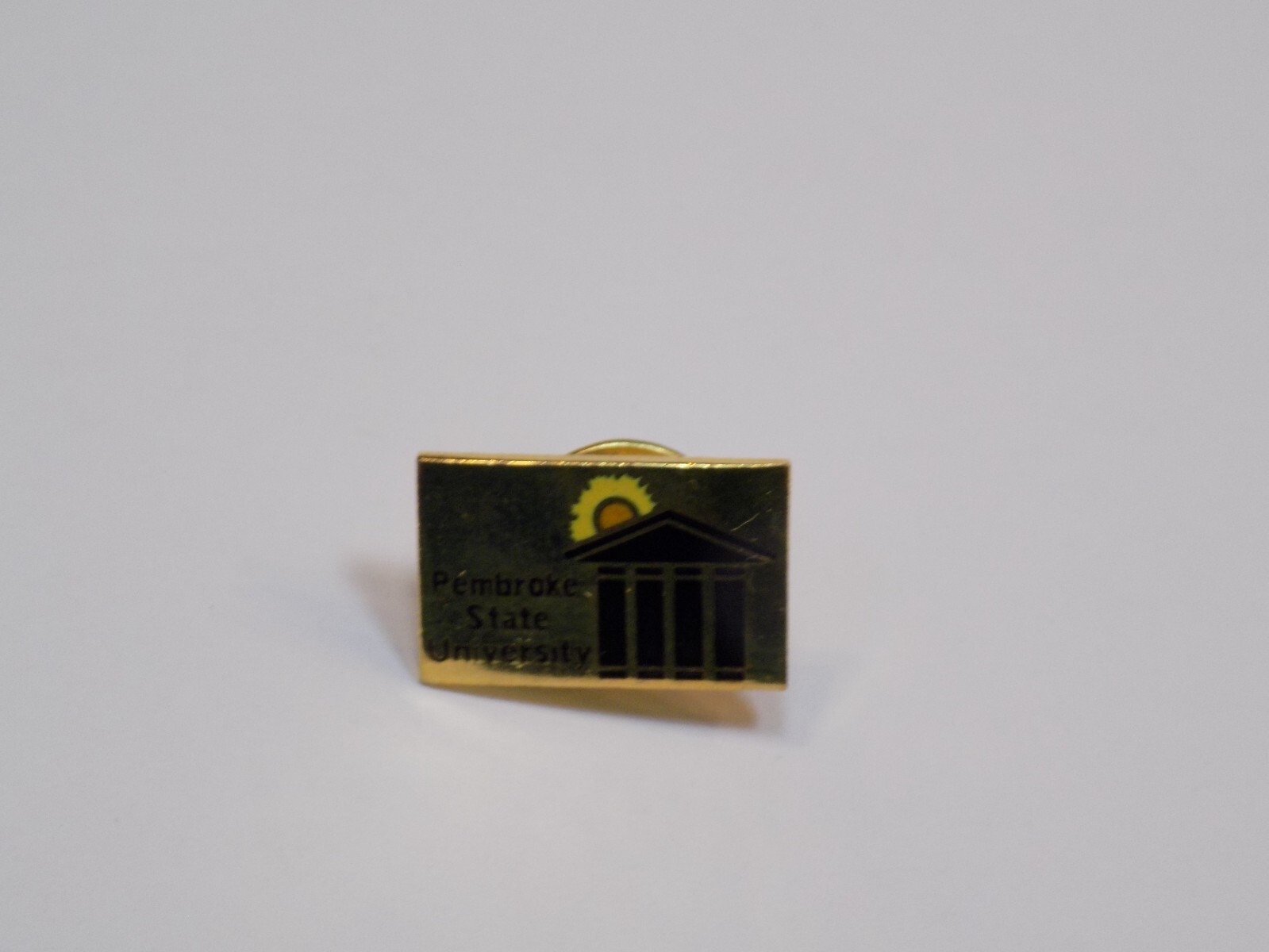 Pembroke State University Pin Vintage Old Metal Button North Carolina Pinback Pembroke State University Pin Vintage Old Metal Button North Carolina Pinback