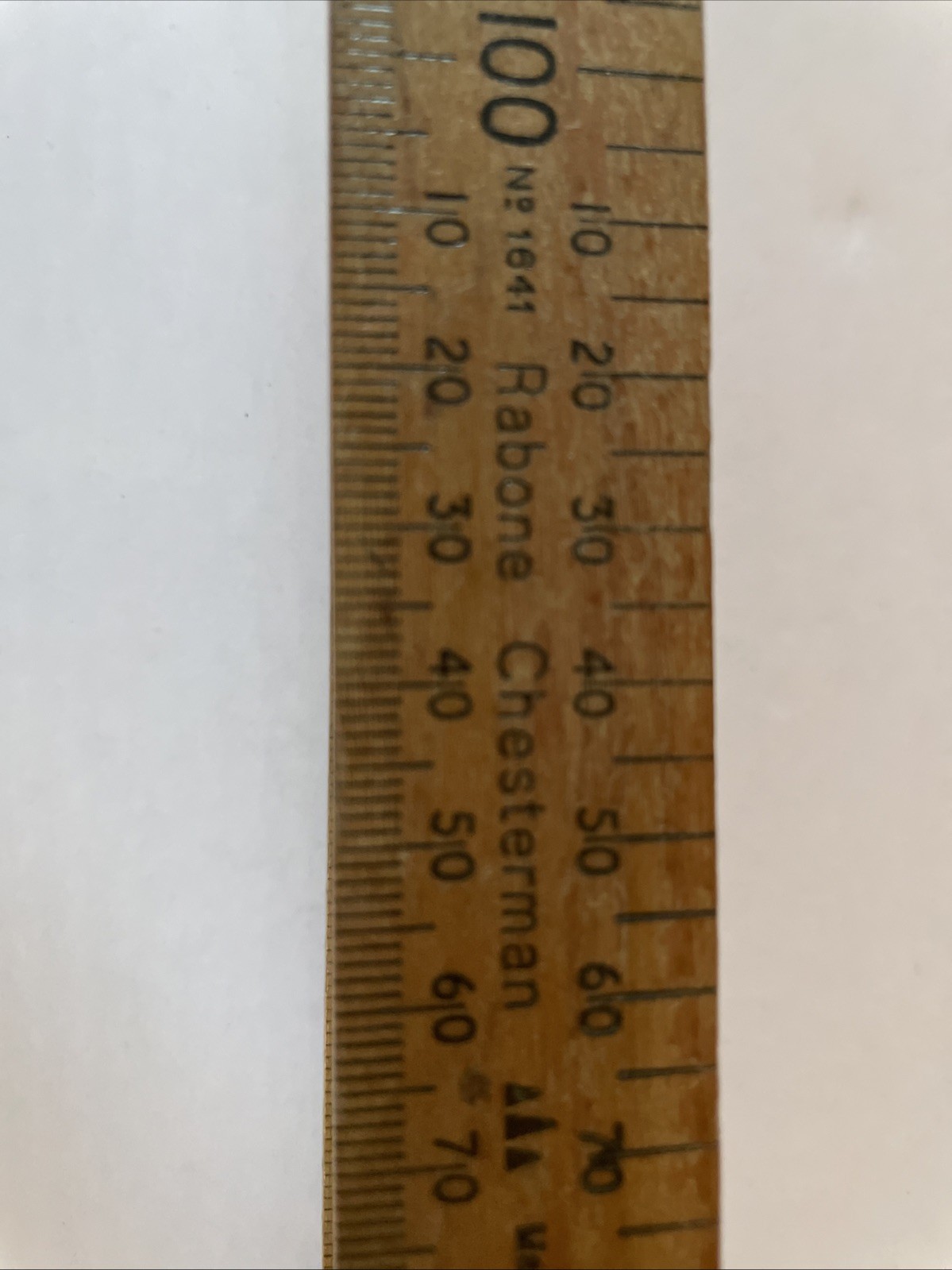 Vintage Rabone Chesterman No 1641 mm lm Folding Rule England Vintage Rabone Chesterman No 1641 mm lm Folding Rule England