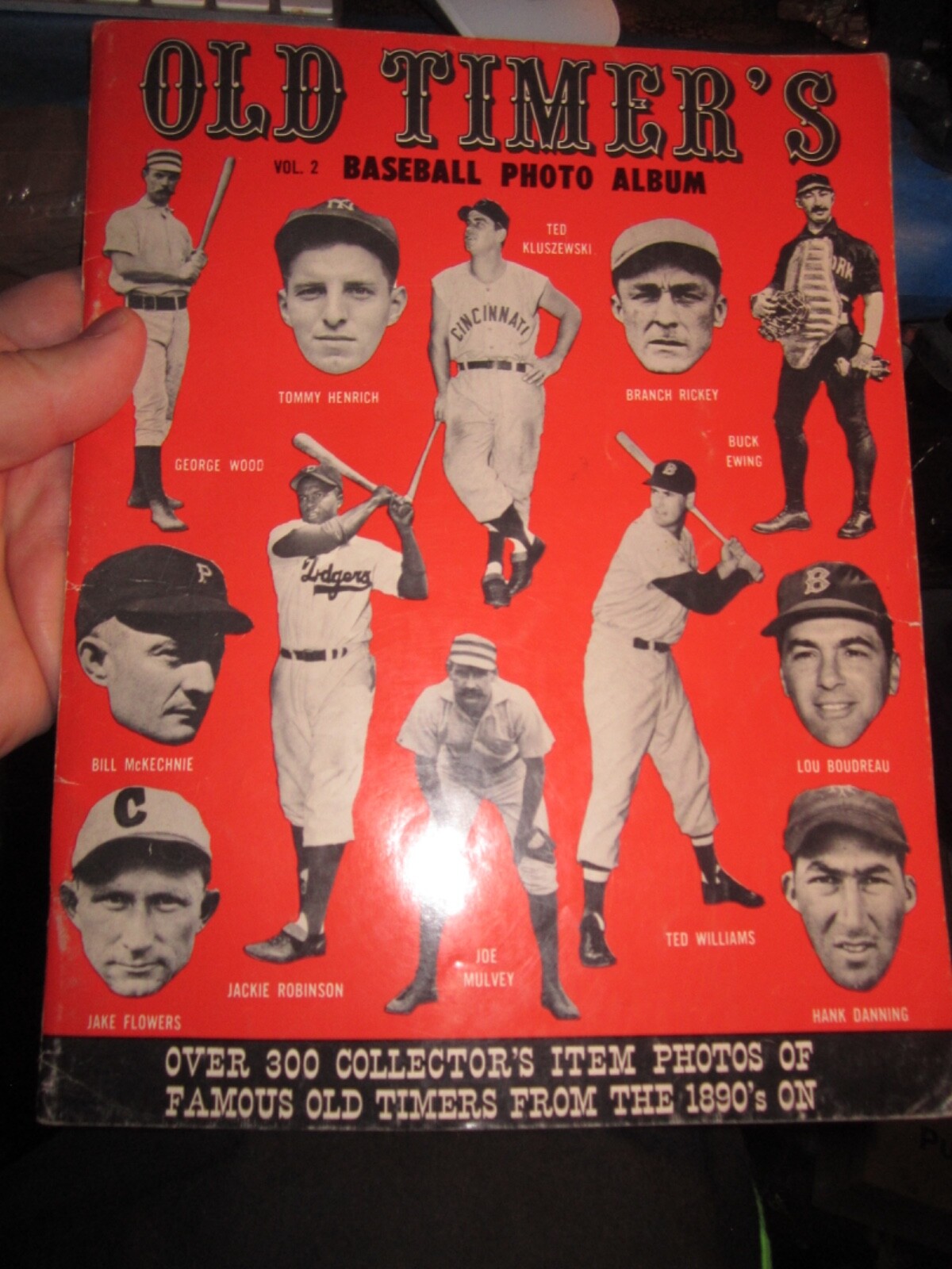 1963 OLD TIMER'S BASEBALL PHOTO ALBUM VOLUME 2 BOOKLET - BBA-50 1963 OLD TIMER'S BASEBALL PHOTO ALBUM VOLUME 2 BOOKLET - BBA-50