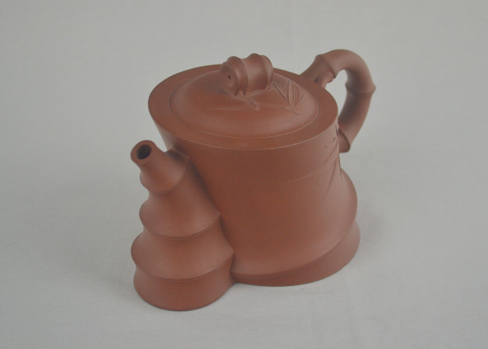Bamboo Red Clay Teapot
