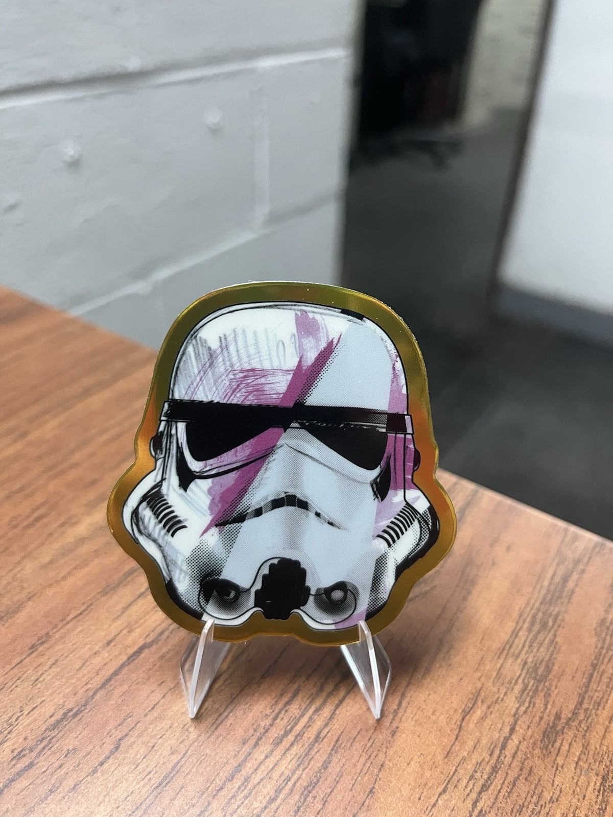 2026 Topps Star Wars Chrome Stormtrooper Command Helmet SC-17 20/50 2026 Topps Star Wars Chrome Stormtrooper Command Helmet SC-17 20/50