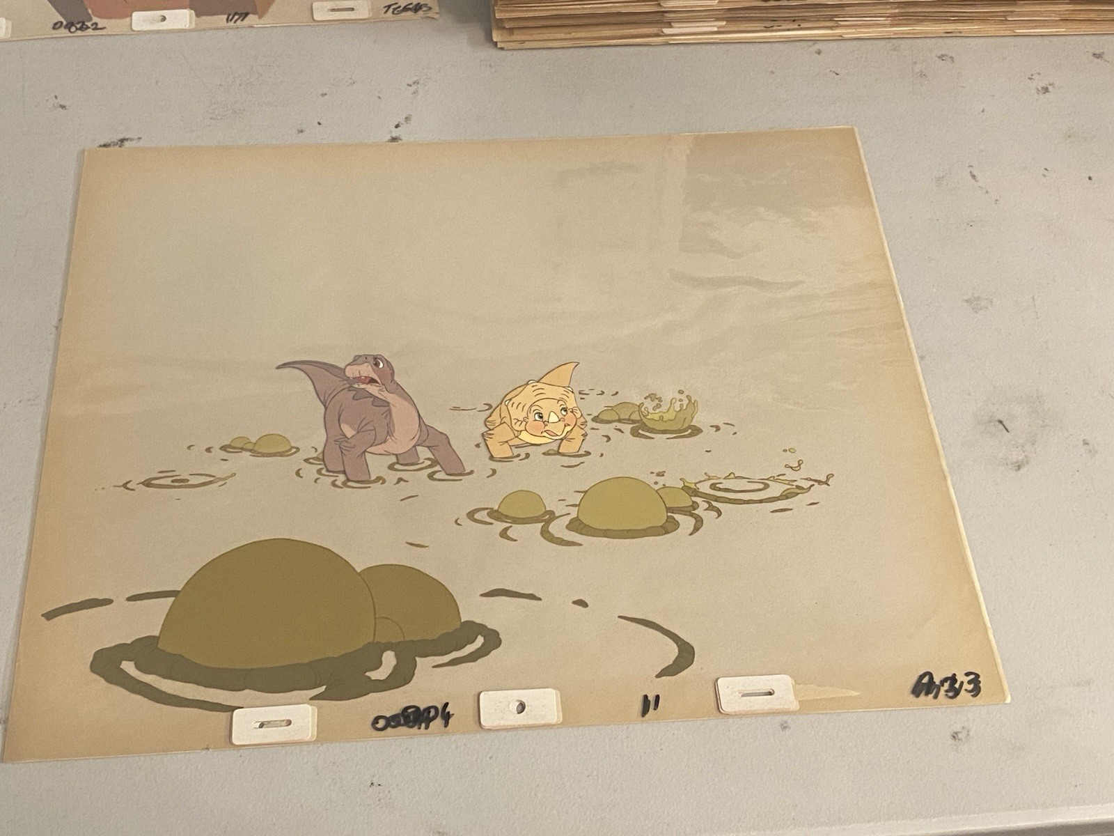 Land Before Time Original Movie Cel 1988 Land Before Time Original Movie Cel 1988