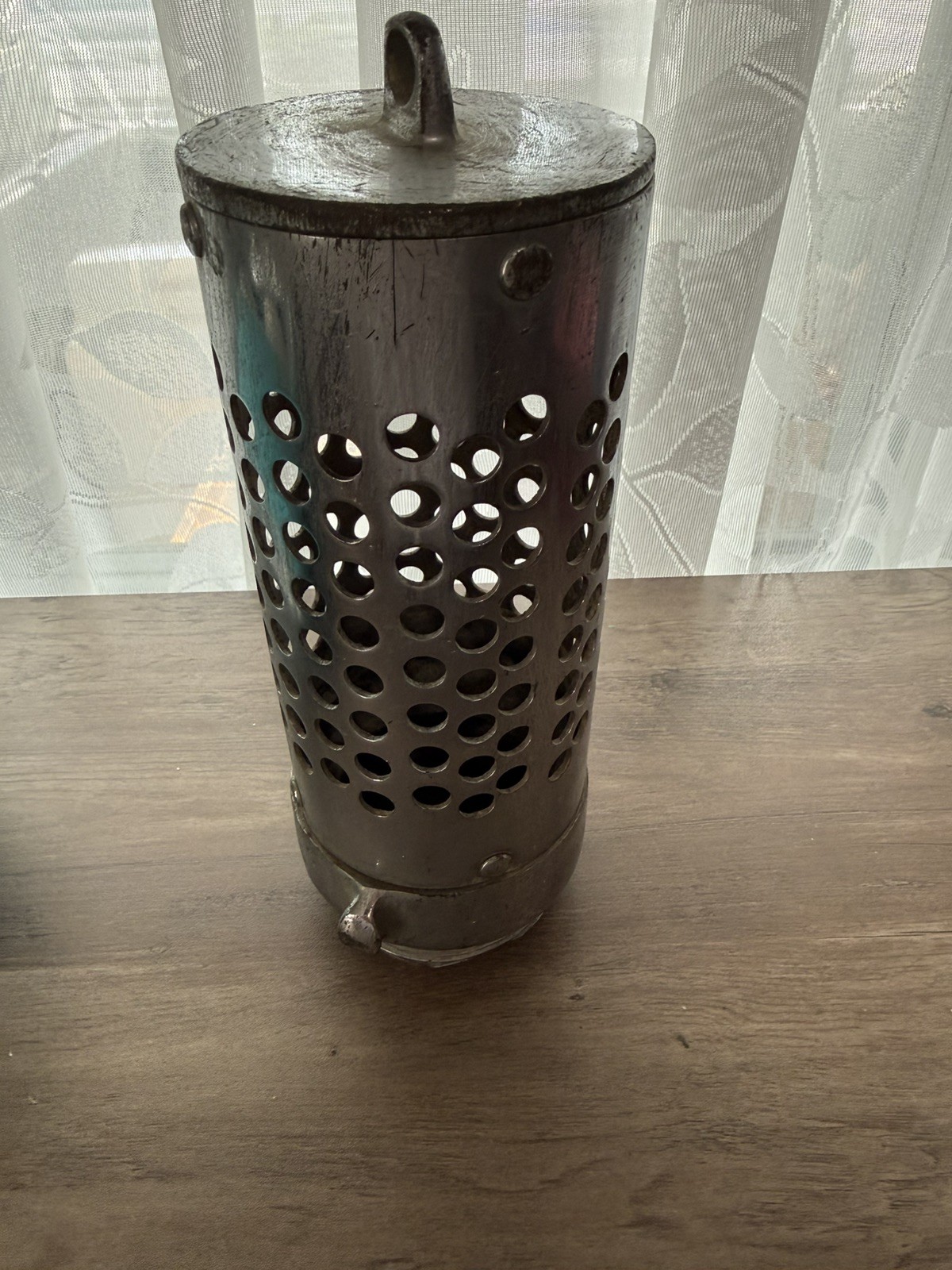 Elhart MFH Vintage Fire Dept Strainer – Chrome Brass  Great Condition