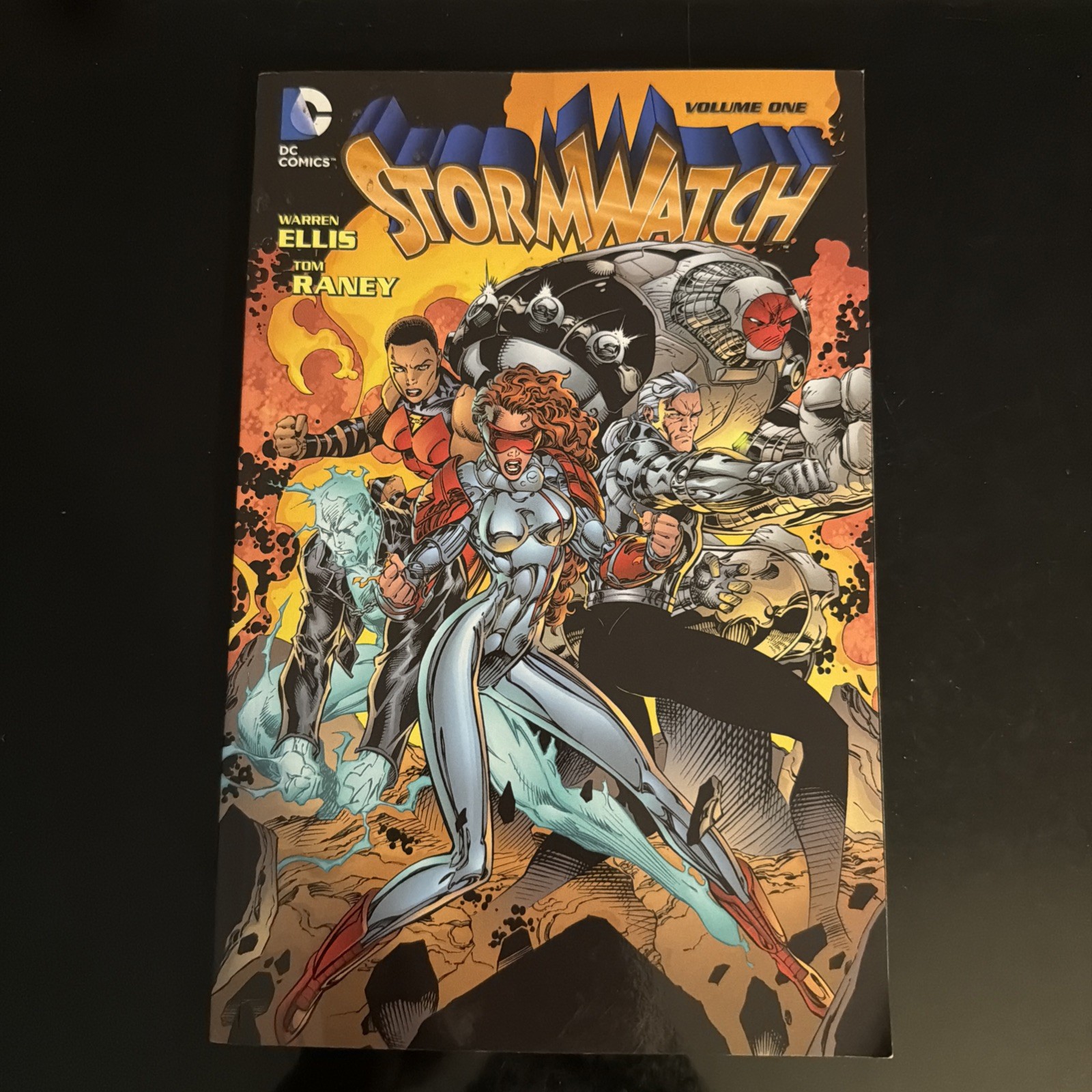 StormWatch #1 by Warren Ellis and Tom Raney 2013 DC Comics 1st Print TPB Good