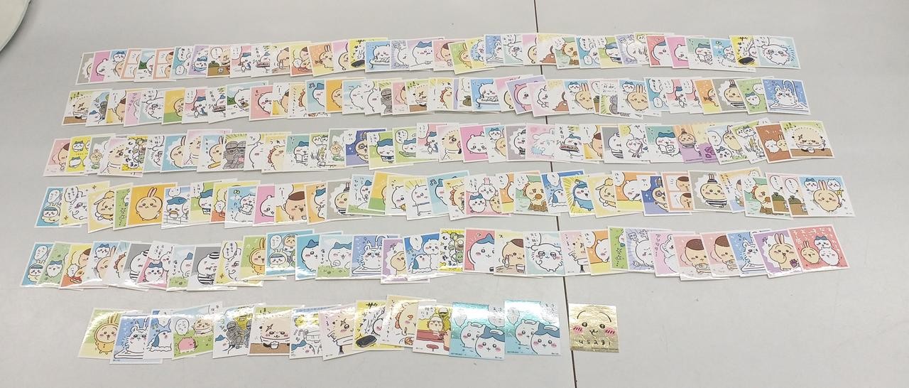 Chiikawa Chiikawa Sticker Lot of 190 Collectible 15+ Chiikawa Chiikawa Sticker Lot of 190 Collectible 15+