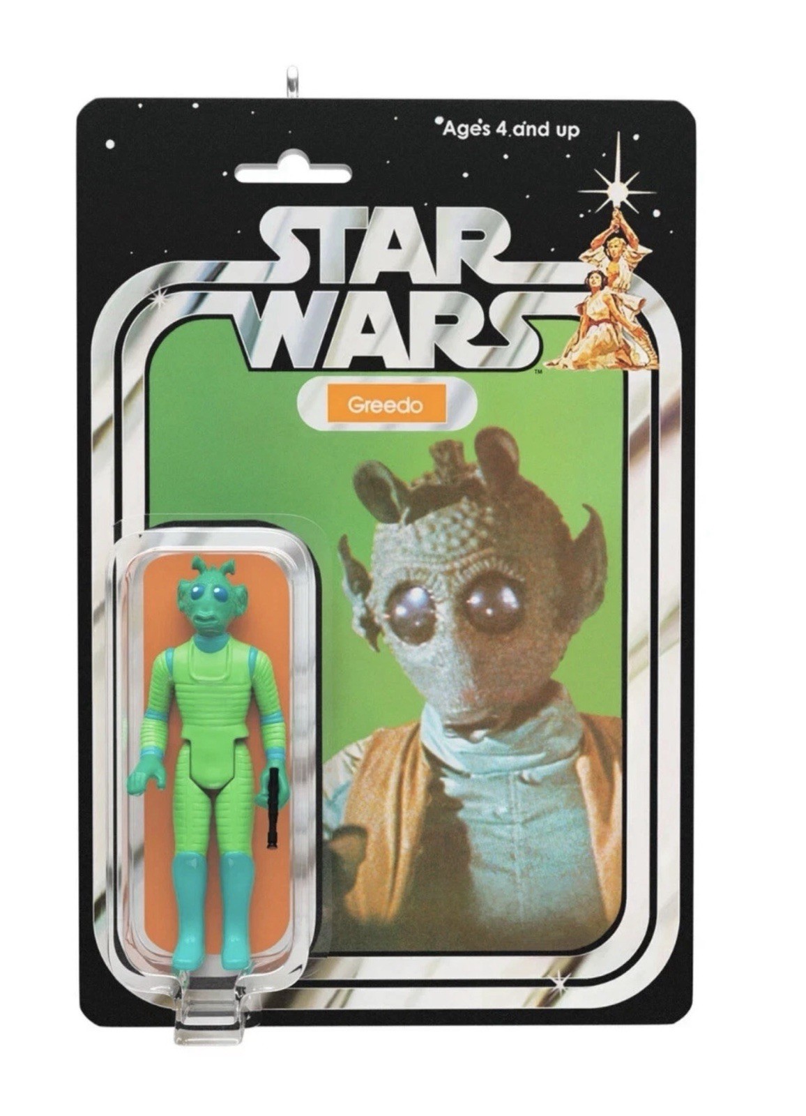 Hallmark Greedo Vintage Figure Star Wars Ornament 2026 NYCC EXCLUSIVE IN HAND Hallmark Greedo Vintage Figure Star Wars Ornament 2026 NYCC EXCLUSIVE IN HAND