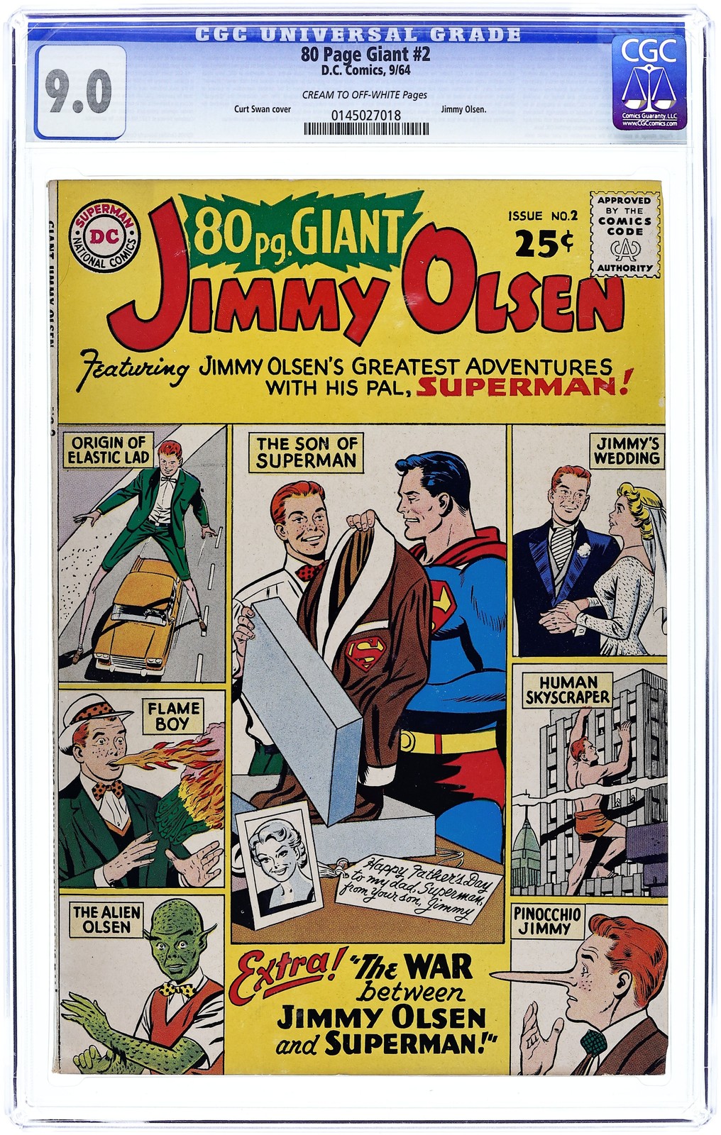 Eighty Page Giant #2 CGC 9.0 1964 0145027018