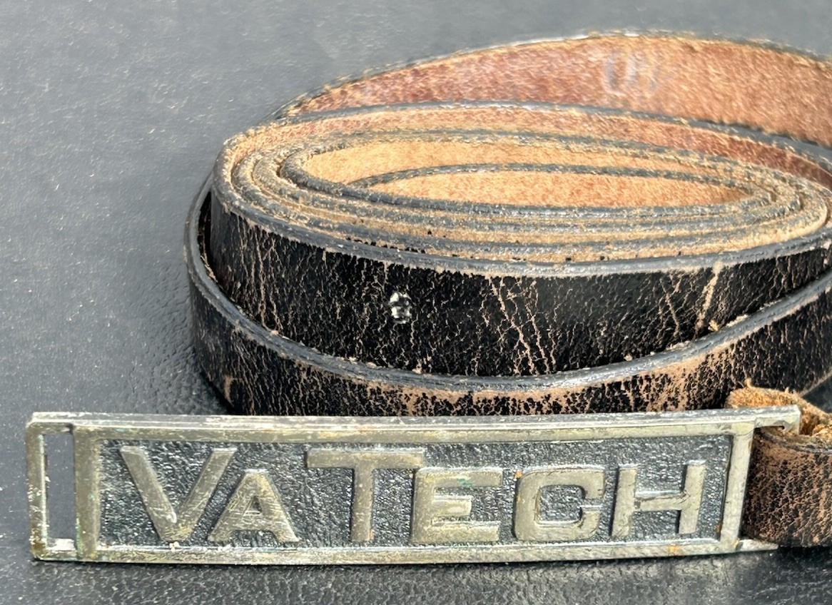 Vintage Virginia Polytechnic Institute VPI Brass Belt Buckle Virginia Tech Vintage Virginia Polytechnic Institute VPI Brass Belt Buckle Virginia Tech