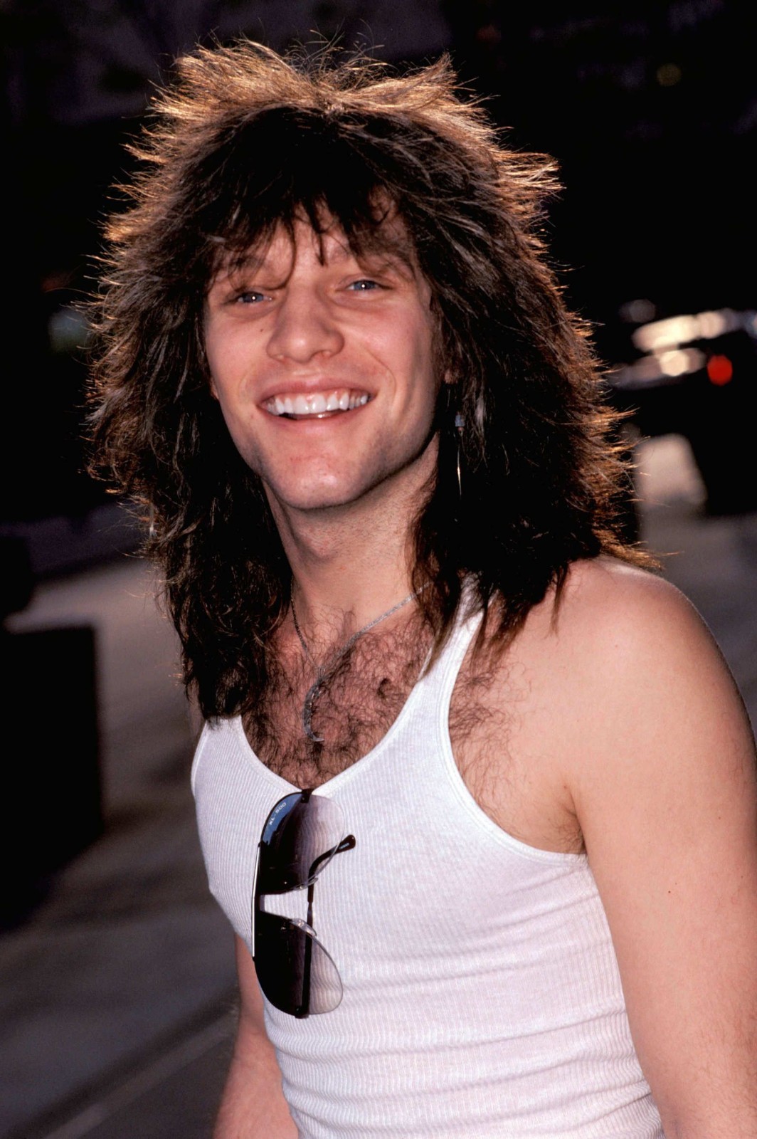 American Signer Jon Bon Jovi Retro Vintage 1980s Publicity Photo Poster 11x14 American Signer Jon Bon Jovi Retro Vintage 1980s Publicity Photo Poster 11x14