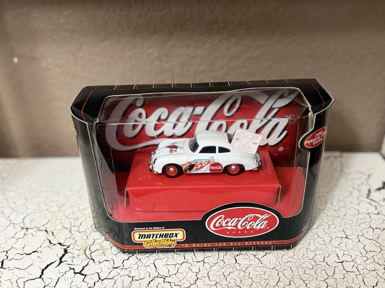 Vintage Matchbox Collectibles Coca-Cola 1958 Porsche Coupe
