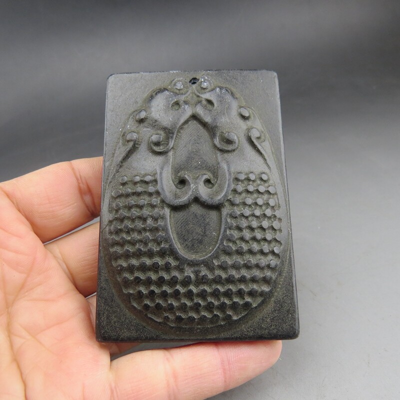 China,old jade,hongshan culture,collectibles,rare dragon choi,pendant A067