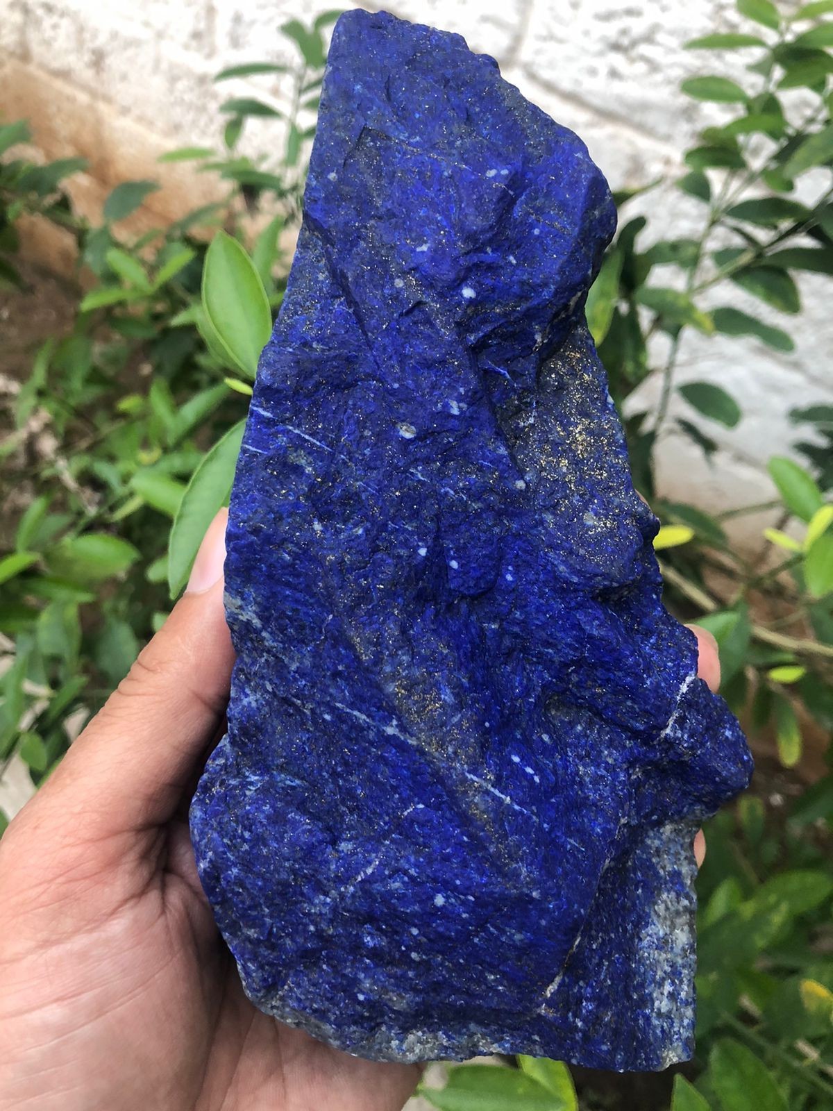 920g Natural Lapis Lazuli Rough Stone Top Quality Madani Raw Crystal Mineral 920g Natural Lapis Lazuli Rough Stone Top Quality Madani Raw Crystal Mineral