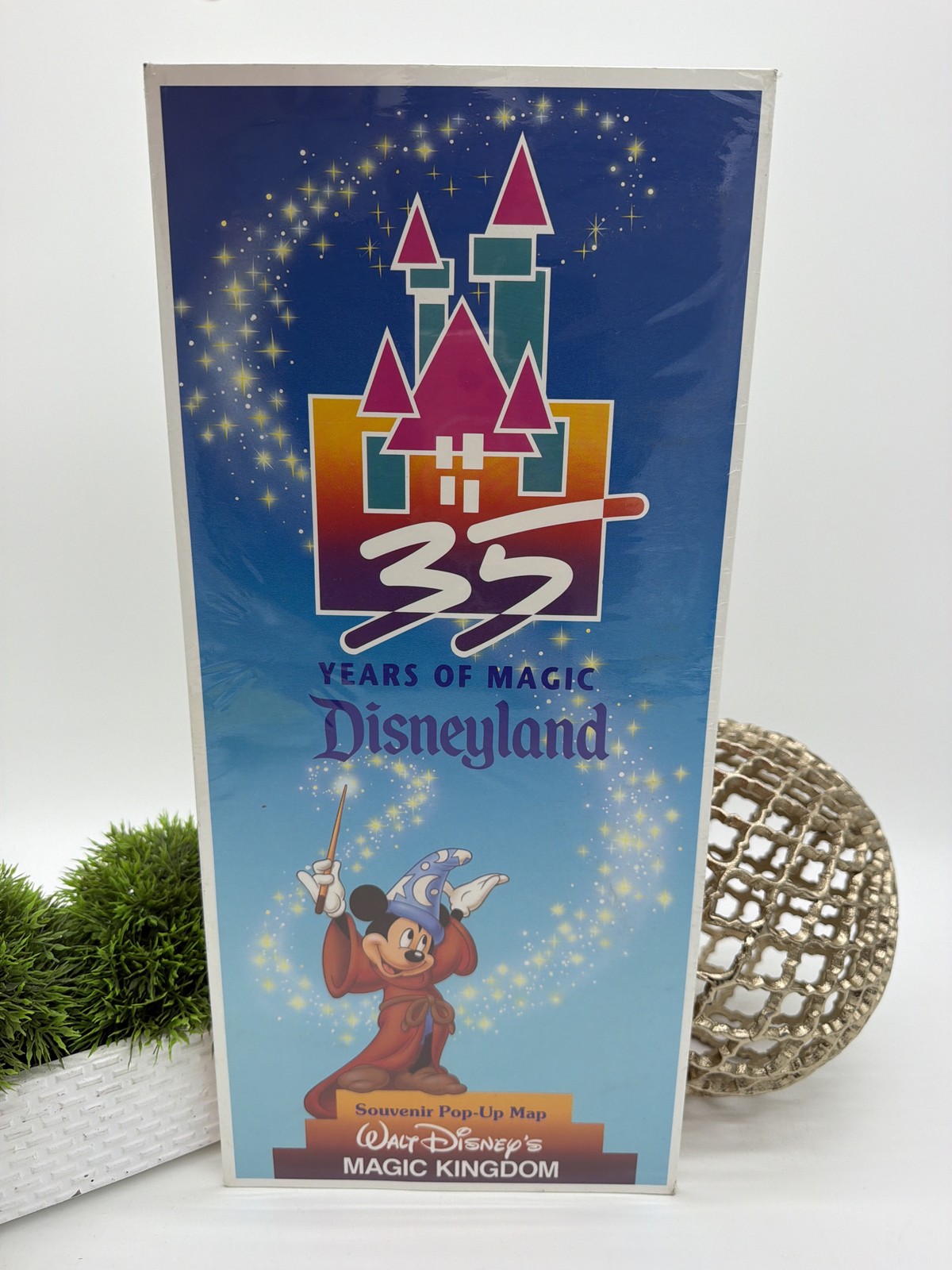 Disneyland 35 Years of Magic Souvenir Pop Up Map Sealed 1990 Magic Kingdom Disneyland 35 Years of Magic Souvenir Pop Up Map Sealed 1990 Magic Kingdom