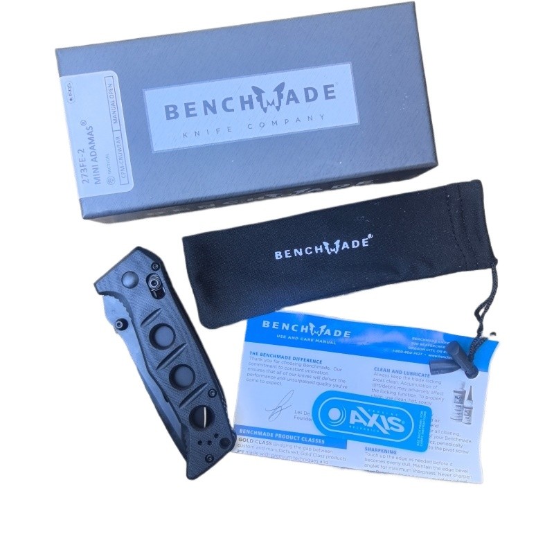 Benchmade 273FE-2 CPM-CruWear Blade G10 Handle Outdoor Pocket Tool Folding Knife