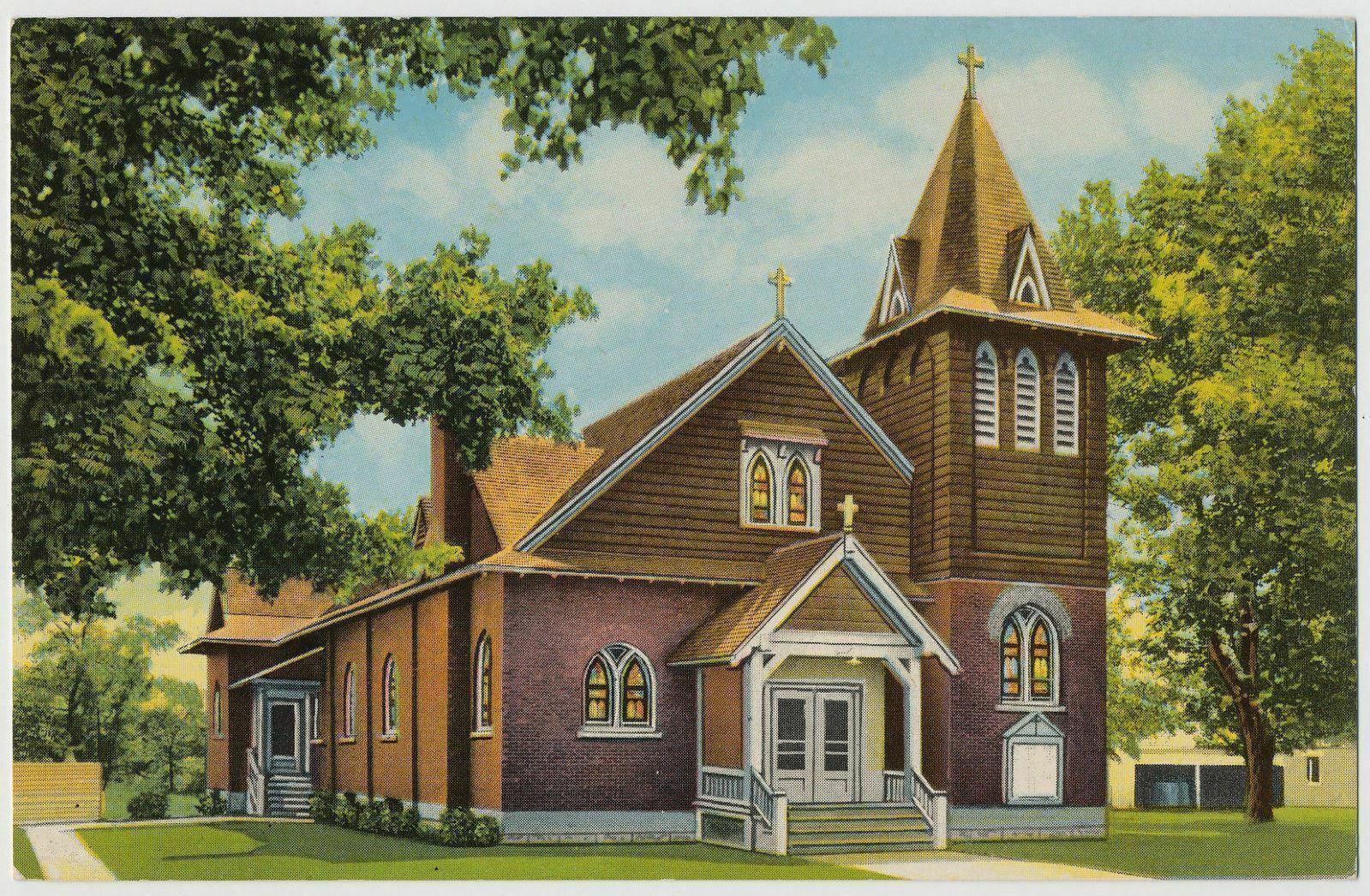 St. Margaret\'s Church, Homer, New York 1950\'s