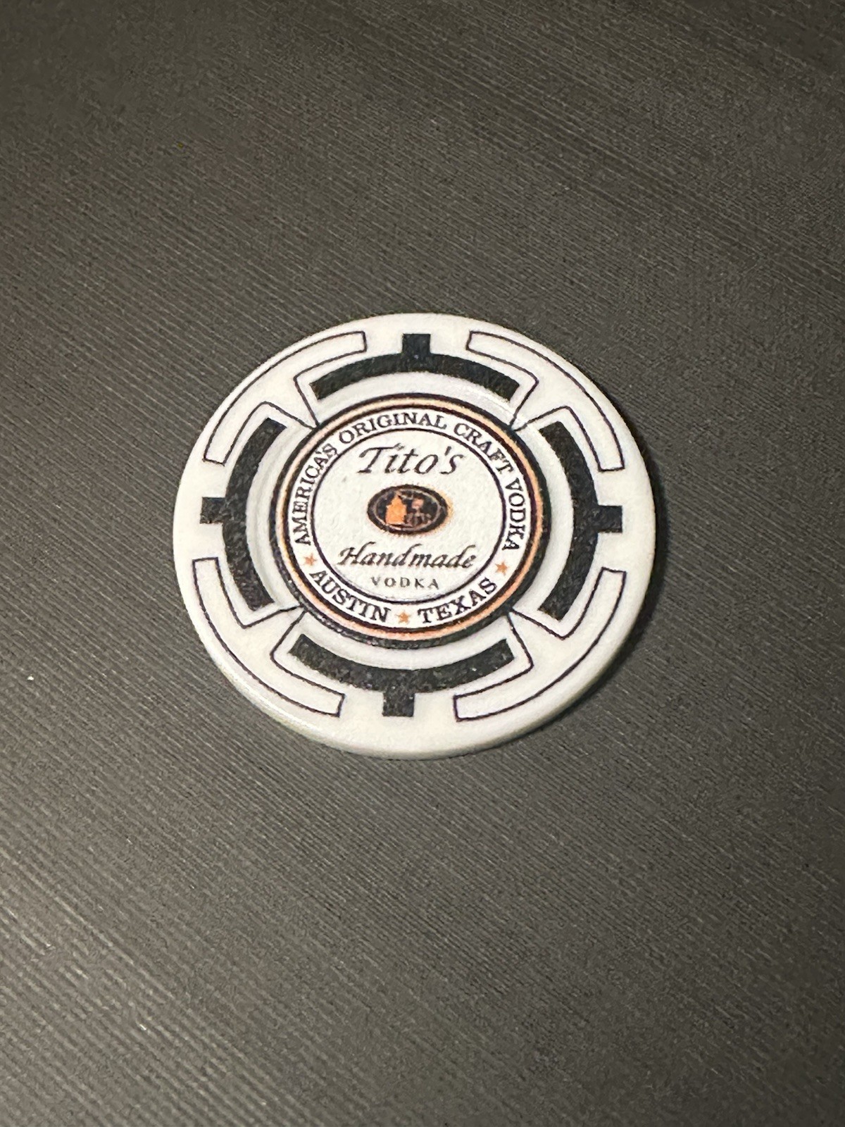 Tito\'s Vodka Golf Ball Marker