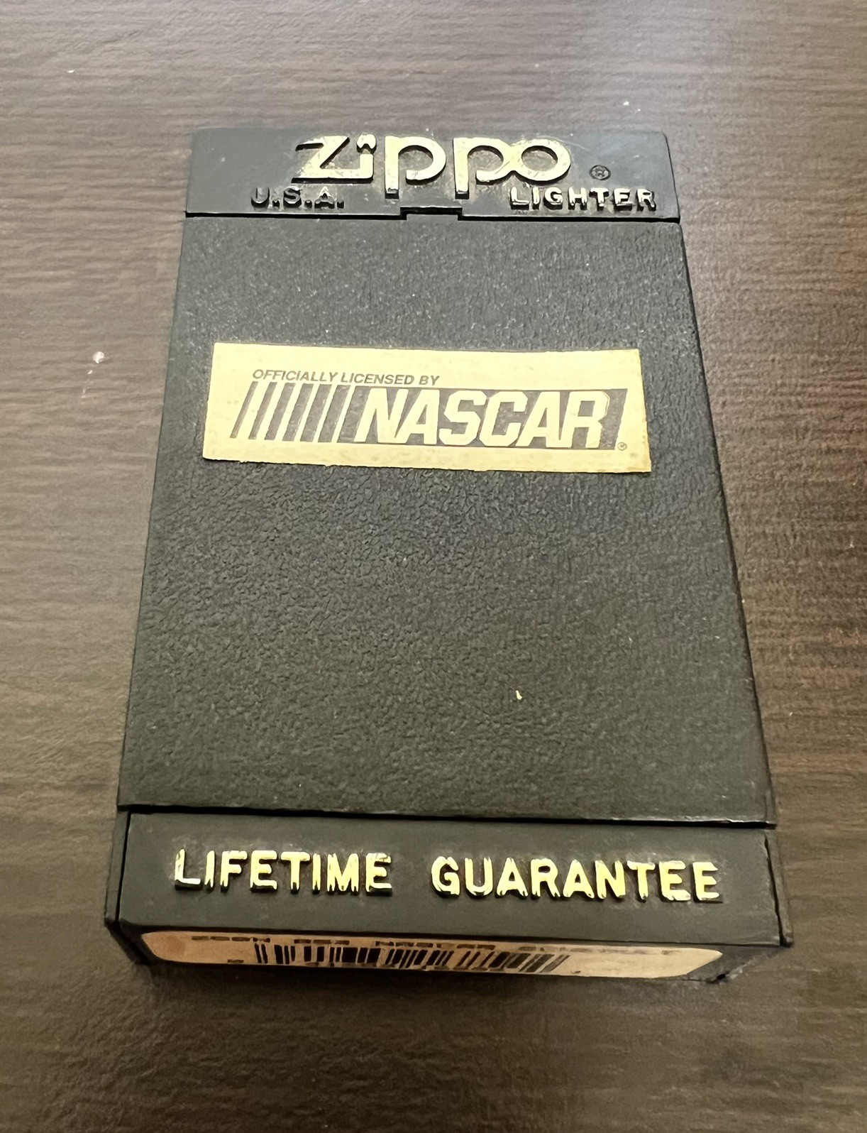 Vintage 1995 NASCAR Schedule High Polish Chrome Zippo Lighter New B32